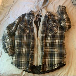 REALLY COOL FLANNEL/HOODIE JACKET
